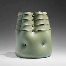 Gustavo Peréz, Vase, 2000, glazed stoneware