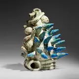 Arnold Zimmerman, Mae da agua dos picos, 1992, glazed stoneware