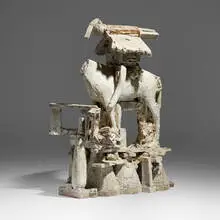 Jean-Pierre Larocque, Untitled (from the Horse series), 1993, soda-fired stoneware