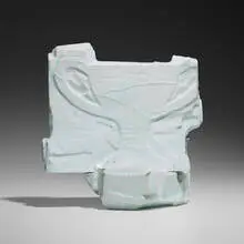 Untitled by Wayne Higby, 1998, glazed porcelain, sold Oct 2024