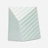 Rikichi Miyanaga, Wind Through the Blind, 1987, qingbai-glazed porcelain