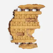 Steven Montgomery, Echolalia, 2000, press-molded, hand-built, assembled, and oil-painted earthenware