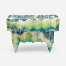 Itsue Ito, Untitled, c. 1990, slip-cast and glazed earthenware