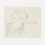 Sally Michel Avery, Seated Nude
