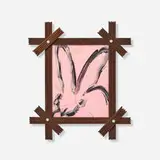 Untitled by Hunt Slonem, 2016, oil on wood panel in artist's frame, sold Sep 2024