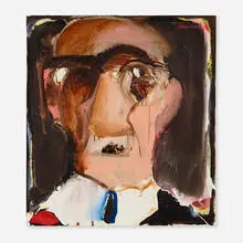 Richard Hickam, Untitled, 1982, oil on canvas
