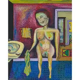 David Sharpe, Woman with Washcloth, 1984