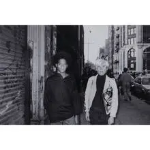 Ricky Powell, Basquiat & Warhol NYC, 1985