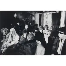 Nat Finkelstein, Andy Warhol at The Factory with Lou Reed and many others