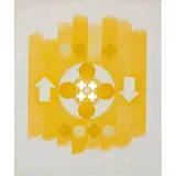 George Earl Ortman, Untitled from X + X (Ten Works by Ten Painters), 1964