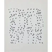 Larry Poons, Untitled from X + X (Ten Works by Ten Painters) portfolio, 1964