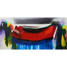 Paul Jenkins, Phenomena Sighting the Bridge, 1987
