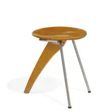 Isamu Noguchi, early Rudder stool, model IN-22