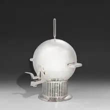 Wilcox Silver Plate Division Eliel Saarinen for International Silver Co., Tea urn