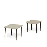 Paul Theodore Frankl, side tables, pair