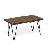 slat bench / table by Pipsan Saarinen Swanson and J. Robert F. Swanson, sold May 2022