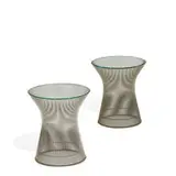 Warren Platner, occasional tables, pair