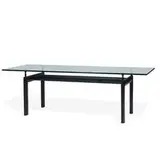 dining table, model LC6 by Pierre Jeanneret, Le Corbusier, and Charlotte Perriand, Switzerland/France, sold May 2022