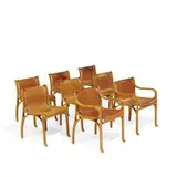 Cristián Valdés Pascal, dining chairs, set of eight, model A
