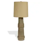 Gordon and Jane Martz, tall lamp