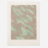 Lucio Pozzi, Untitled, 1983, etching in colors