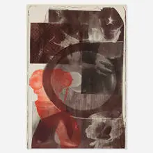 Robert Rauschenberg, Tides, 1969, lithograph in colors on German Copperplate paper
