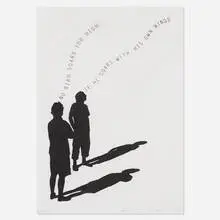 Jaume Plensa, Thinking on Blake, 2010, etching
