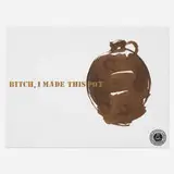 Theaster Gates, Bitch, I Made this Pot, 2013, lithograph, screenprint, and rubber stamp on Somerset paper
