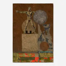 Ray Johnson, Untitled, c. 1956, collage on cardboard