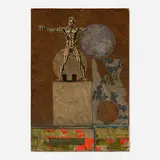 Ray Johnson, Untitled, c. 1956, collage on cardboard
