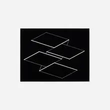 Josef Albers, Structural Constellation, engraved vinylite