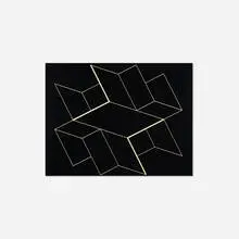 Structural Constellation by Josef Albers, 1957, engraved vinylite, sold Jul 2020
