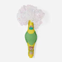 Lynda Benglis, Lagniappe I, 1978, cast pigmented paper, acrylic, sparkles, polypropylene