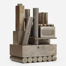 Harris Diamant, Untitled, 1987, metal construction