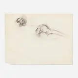 Franz Kline, Untitled (Figure Sketch)