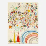Robert S. Neuman, The Plastic Rainbow, 1970, mixed media on paper