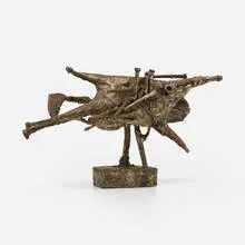 Abbot Lawrence Pattison, Untitled, c. 1960, welded and patinated steel