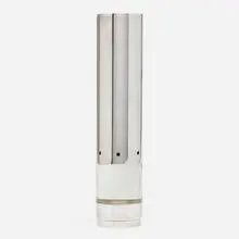 Lino Sabattini, table lamp, c. 1970, silver-plated brass, acrylic