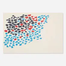 Robert Goodnough, Untitled, 1979-80, screenprint in colors