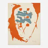 Helen Frankenthaler, Heavenly Twins, 1959, offset lithograph in colors
