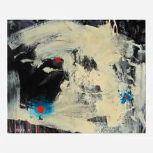 Taro Yamamoto, Untitled, 1971, oil on canvas