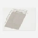 Tadashi Kawamata, Site Plan 11, 1991, collage on paper