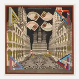 Pedro Friedeberg, When We Can't Get What We Love, We Must Love What We Have, 1980, lithograph in colors