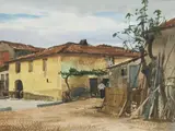 Ogden Pleissner, Portuguese Fishing Village