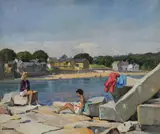 Joseph Newman, Beach Scene