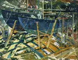 John R. Grabach, Repairing Boats