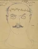 John D. Graham, Portrait of a Man with a Crown of Thorns