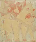 John D. Graham, Picador, oil on canvas