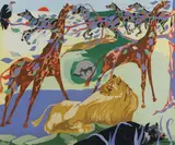 Jacob Lawrence, The Lion King