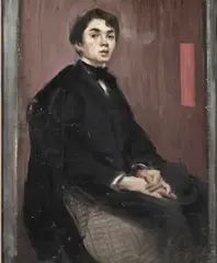 J. C. Leyendecker, A Portrait of Frank Xavier Leyendecker, oil on canvas
